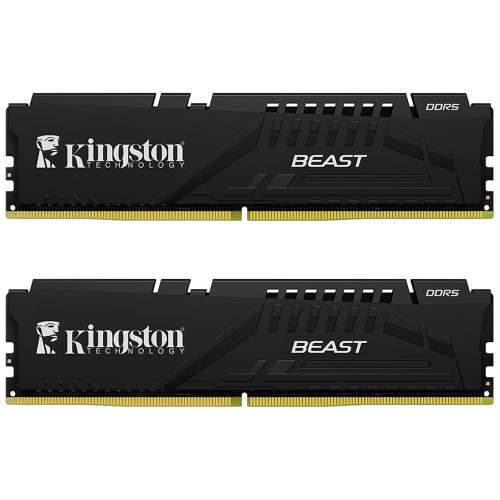 Kingston Beast KF556C36BBEK2-64TR 64GB (2x32) DDR5 5600Mhz CL36 Siyah Gaming RAM (Bellek)