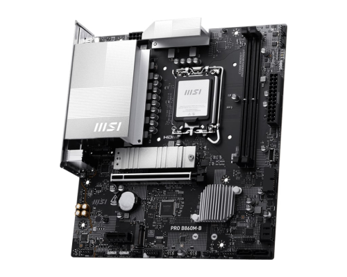 MSI PRO B860M-B Intel B860 Soket 1851 DDR5 9066+(OC)MHz mATX Gaming (Oyuncu) Anakart
