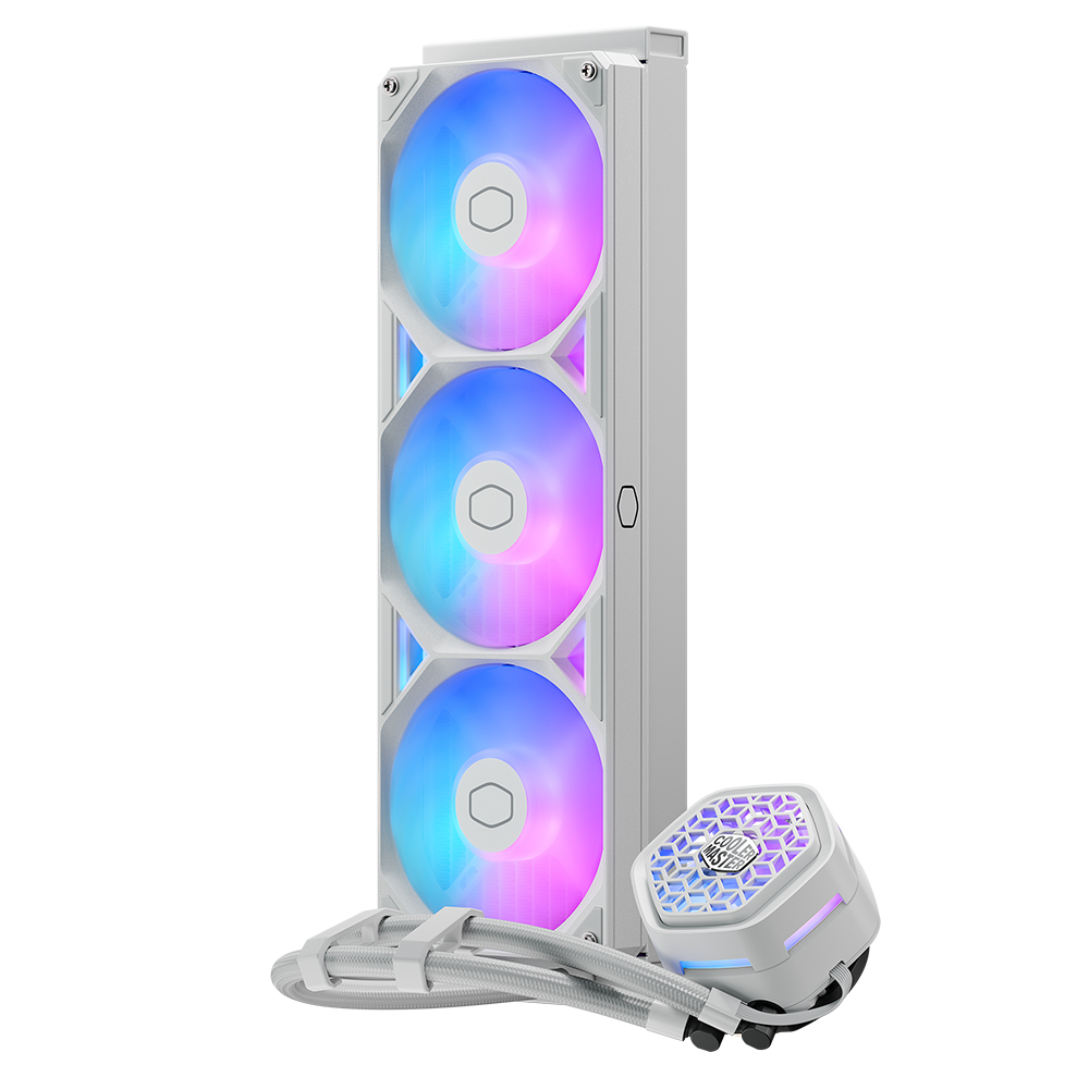 Cooler Master MasterLiquid Atmos II VRM Fan 360 ARGB MLX-D36M-A25SZ-VW 360mm Beyaz İşlemci Sıvı Soğutucu