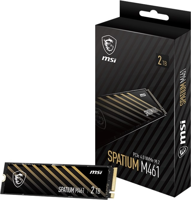 MSI Spatium M461 2TB 5000/4200MB/s PCIe 4.0 SSD