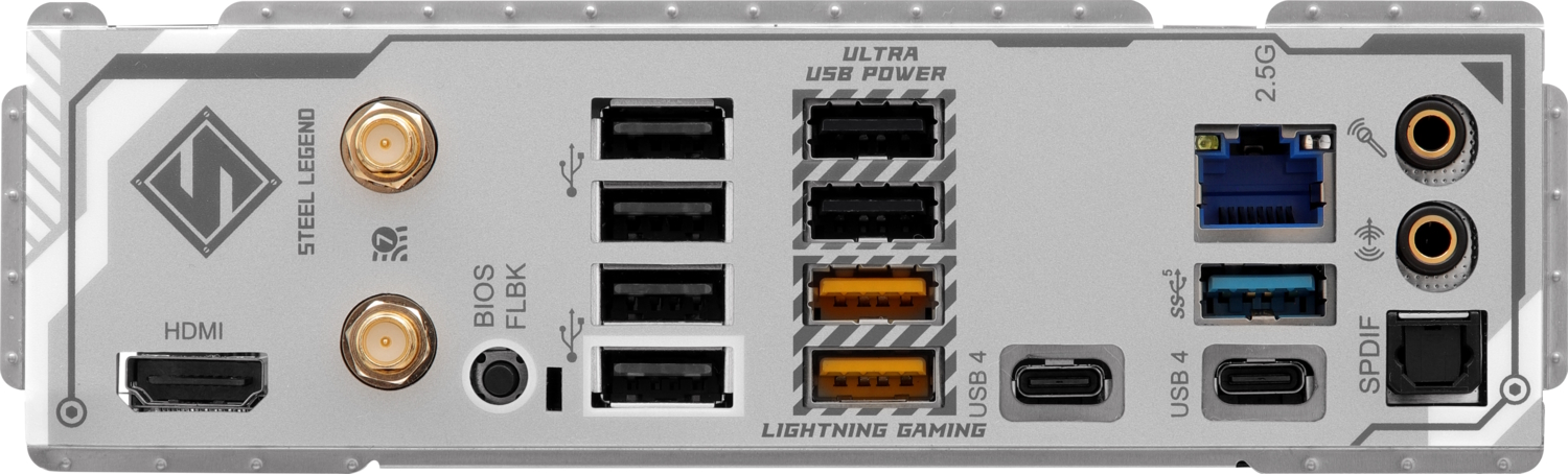 Asrock X870 Steel Legend WiFi Gaming Anakart