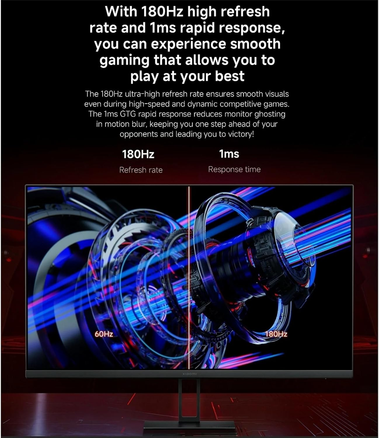 Xiaomi G27Qi P27QCA-RGGL 27″ 180Hz 1ms 2K QHD IPS Gaming (Oyuncu) Monitör