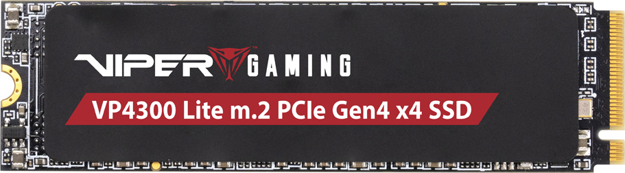 Patriot Viper VP4300 Lite 2TB 7400/6400MB/s Gen4 x4 NVMe M.2 SSD Disk