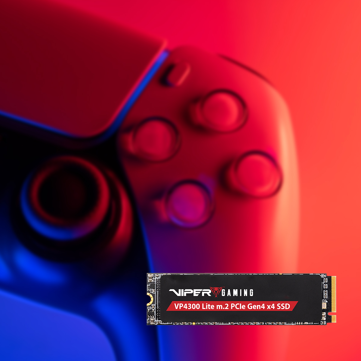 Patriot Viper VP4300 Lite 2TB 7400/6400MB/s Gen4 x4 NVMe M.2 SSD Disk