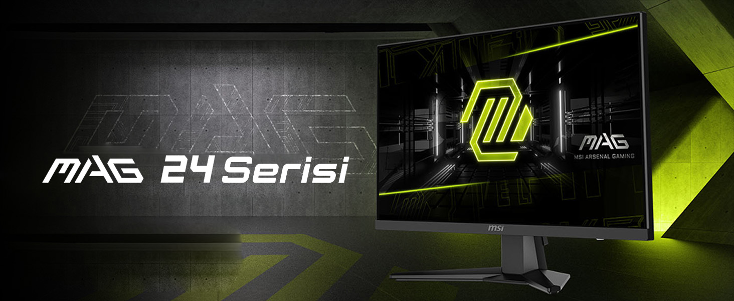 MSI MAG 242F 23.8″ 200Hz 0.5ms  Freesync Full HD Flat Rapid IPS Gaming (Oyuncu) Monitör