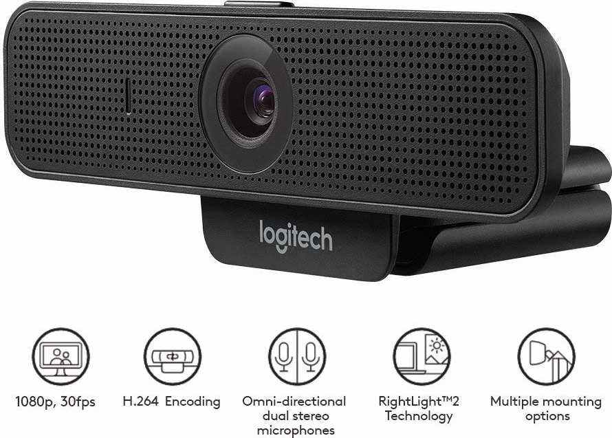 Logitech C925E 960-001076 Full HD Siyah Webcam