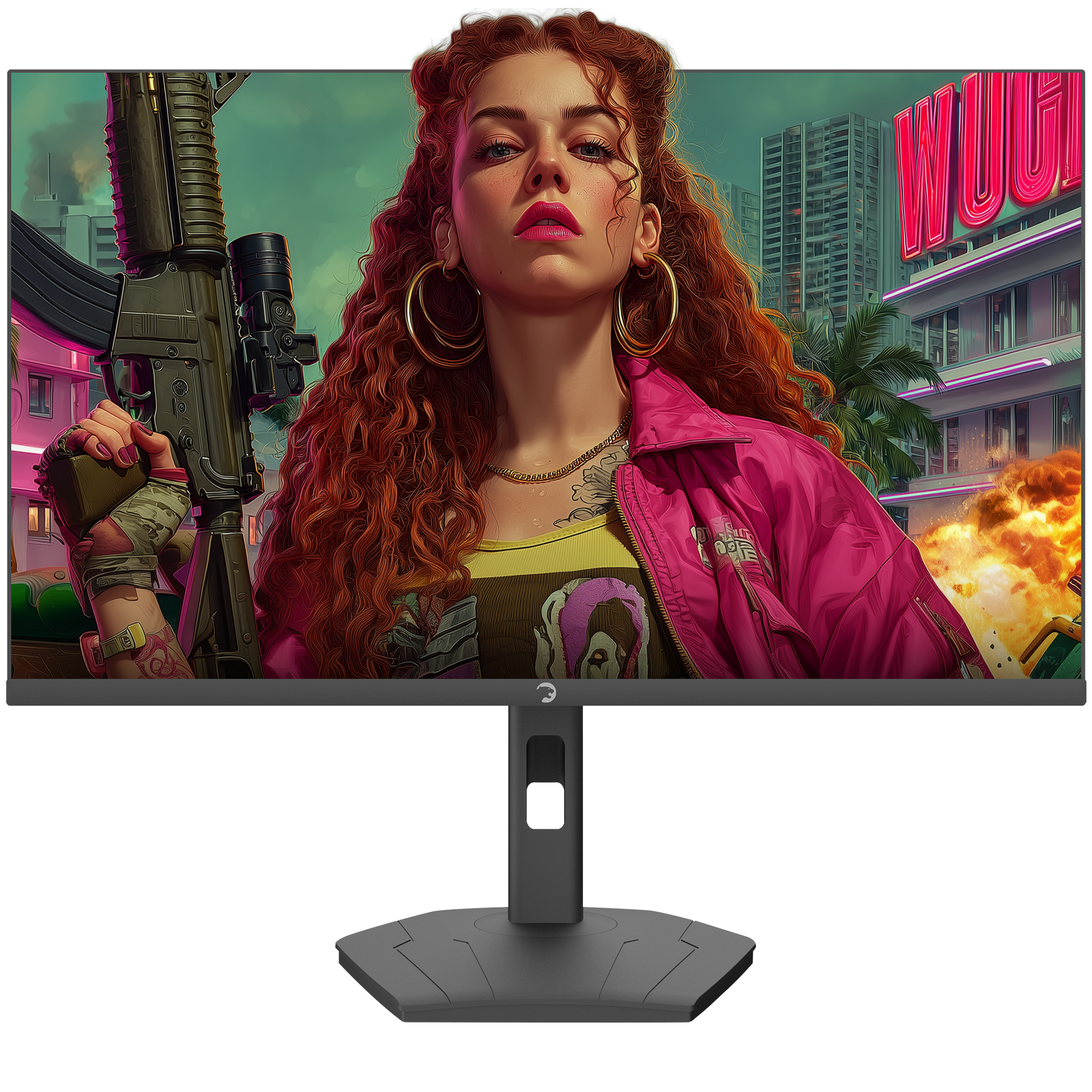 GamePower Lunis L90 27″ 260Hz 0.5Ms Fast IPS QHD 2K RGB Pivot Gaming Monitör (Sıfır Ölü Piksel Garantili)