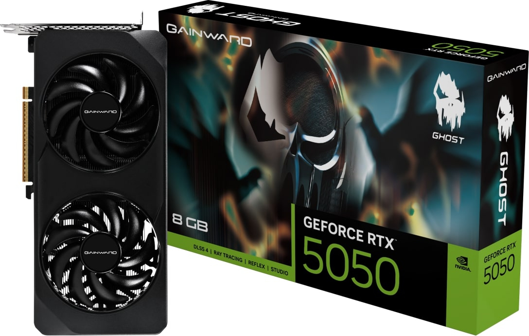 GAINWARD RTX5050 GHOST 8GB GDDR6 128Bit Ekran Kartı - incehesap.com