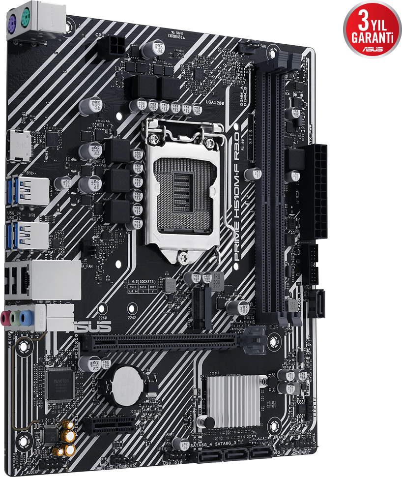 ASUS PRIME H510M-F R3.0 INTEL H470 LGA1200 DDR4 Gaming Anakart