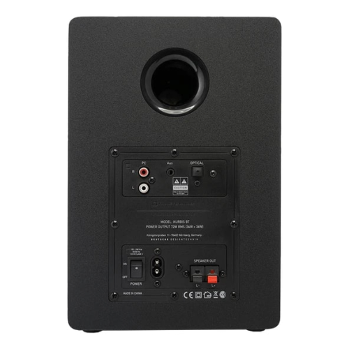 Thonet & Vander  Kurbis 72W 2.0 Ev Sinema Sistemi Hoparlör Siyah