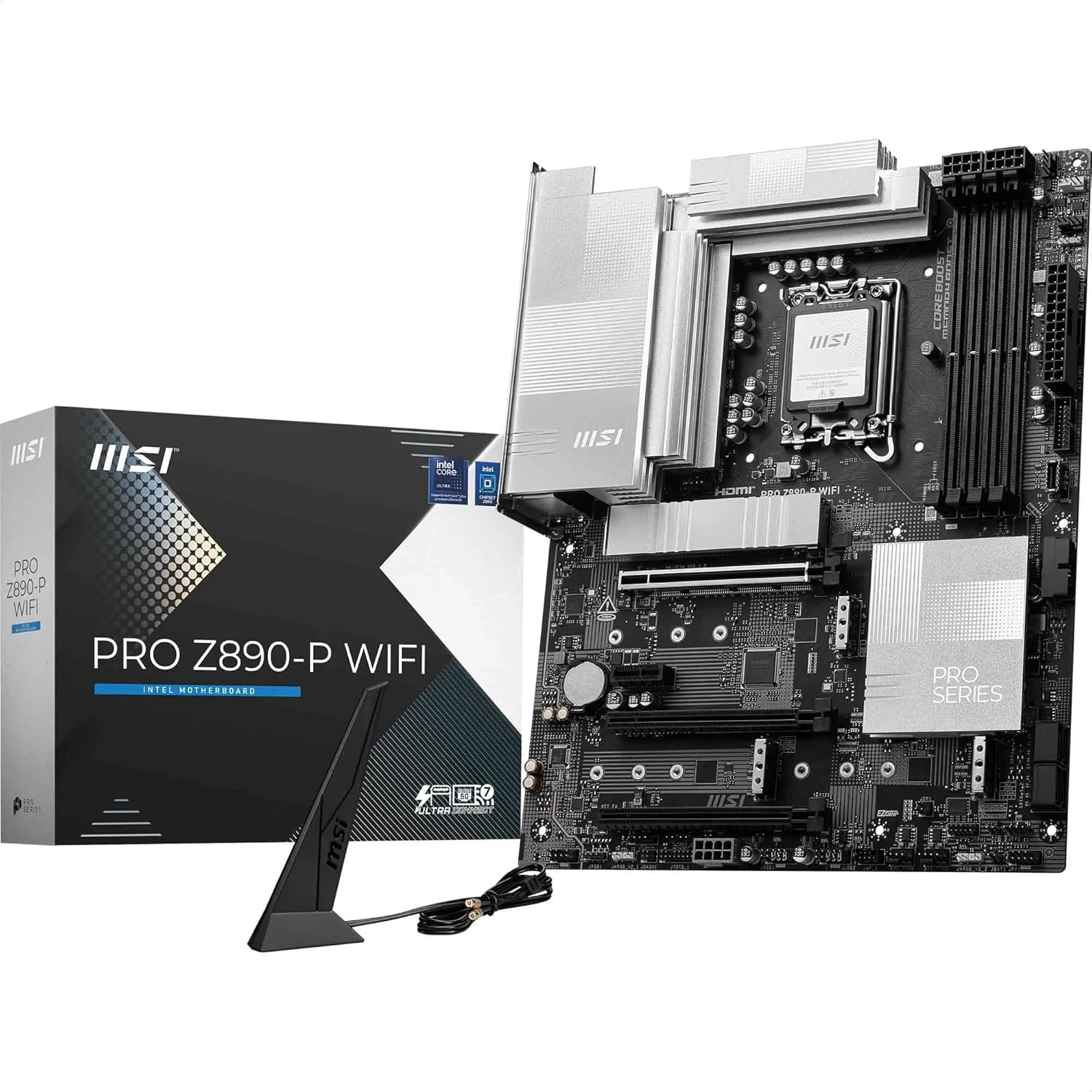 MSI PRO Z890-P WIFI DDR5 Soket 1851 9200MHZ ATX Gaming (Oyuncu) Anakart