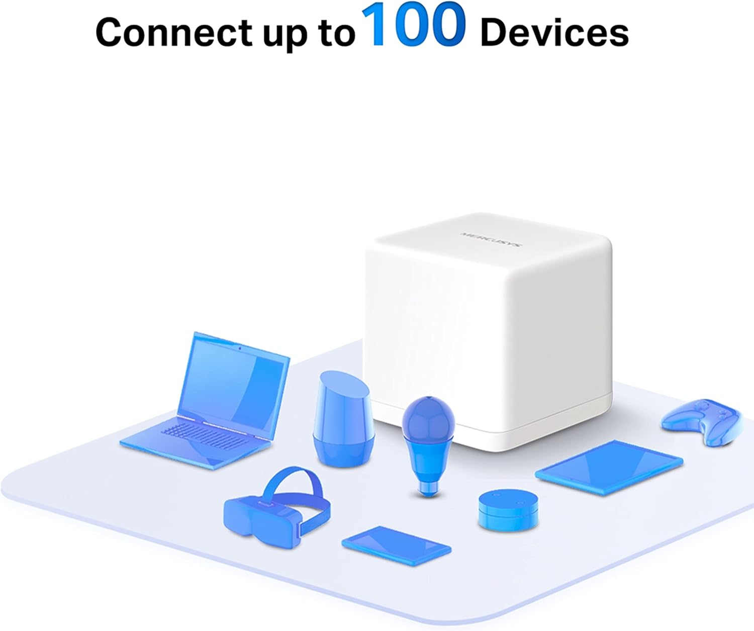 TP-Link Mercusys Halo H30G 1300 Mbps Mesh Menzil Genişletici Üçlü Paket
