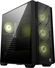 MSI MAG FORGE 330R Airflow Black 4x ARGB Fan USB 3.2 Mid Tower Gaming (Oyuncu) Kasa