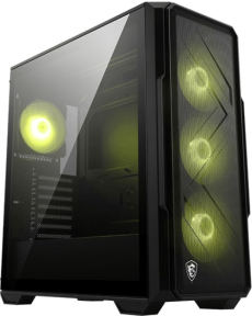 MSI MAG FORGE 340R Airflow Black 4x ARGB Fan USB 3.2 Mid Tower Gaming (Oyuncu) Kasa