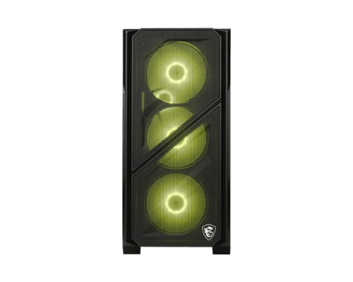 MSI MAG FORGE M110R Airflow Black 4x ARGB Fan USB 3.2 Mid Tower Gaming (Oyuncu) Kasası