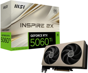 MSI GeForce RTX 5060TI 16GB INSPIRE 2X OC 16GB GDDR7 128Bit DX12 Gaming (Oyuncu) Ekran Kartı