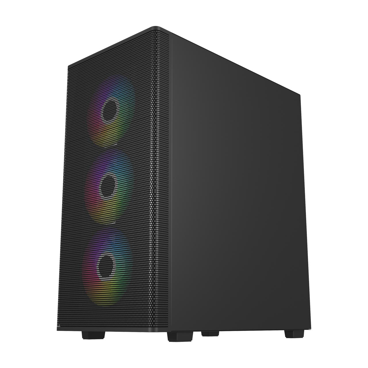 FSP M220 650W 80+ 4x120mm RGB Fan Temperli Cam USB 3.0 Mesh ATX Mid-Tower Gaming (Oyuncu) Kasa