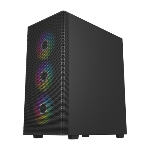 FSP M220 650W 80+ 4x120mm RGB Fan Temperli Cam USB 3.0 Mesh ATX Mid-Tower Gaming (Oyuncu) Kasa