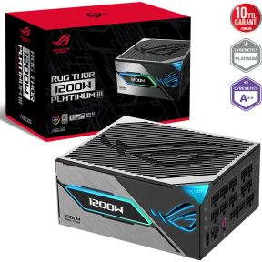 ASUS ROG-THOR-1200P3 1200W 80 Plus Platinum 135mm Full Modüler Gaming (Oyuncu) Power Supply