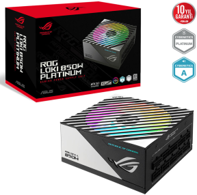 ASUS ROG-LOKI-850P-SFX-L-GAMING 850W 80 Plus Platinum 120mm Full Modüler Gaming (Oyuncu) Power Supply