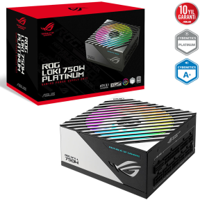 ASUS ROG-LOKI-750P-SFX-L-GAMING 750W 80 Plus Platinum 120mm Full Modüler Gaming (Oyuncu) Power Supply