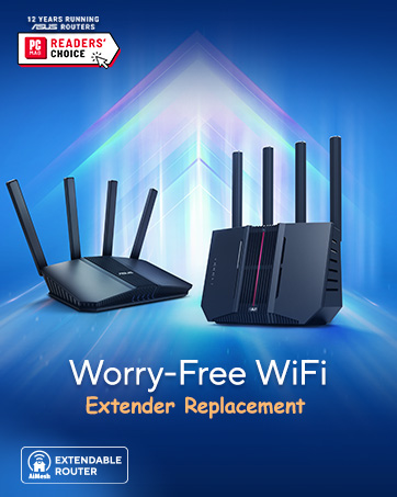 ASUS ZenWiFi AX Hybrid XP4 Wi-Fi 6 Mesh Sistemi (Beyaz İkili Paket)