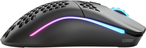Glorious Model O GLO-MS-OW-MB Mat Siyah RGB Şarjlı Optik Kablosuz Oyuncu Mouse