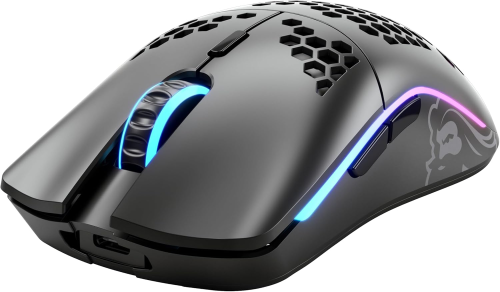 Glorious Model O GLO-MS-OW-MB Mat Siyah RGB Şarjlı Optik Kablosuz Oyuncu Mouse