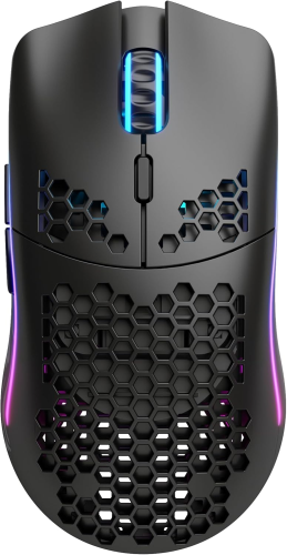Glorious Model O GLO-MS-OW-MB Mat Siyah RGB Şarjlı Optik Kablosuz Oyuncu Mouse