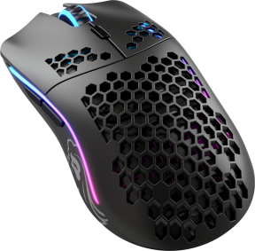 Glorious Model O GLO-MS-OW-MB Mat Siyah RGB Şarjlı Optik Kablosuz Oyuncu Mouse