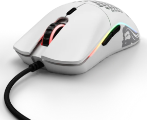 Glorious Model O GO-WHITE 12000 DPI 6 Tuş RGB Optik Mat Beyaz Kablolu Gaming (Oyuncu) Mouse
