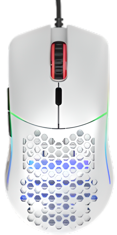Glorious Model O GO-WHITE 12000 DPI 6 Tuş RGB Optik Mat Beyaz Kablolu Gaming (Oyuncu) Mouse