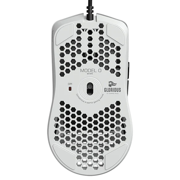 Glorious Model O GO-WHITE 12000 DPI 6 Tuş RGB Optik Mat Beyaz Kablolu Gaming (Oyuncu) Mouse