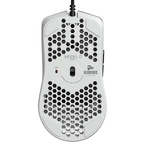 Glorious Model O GO-WHITE 12000 DPI 6 Tuş RGB Optik Mat Beyaz Kablolu Gaming (Oyuncu) Mouse