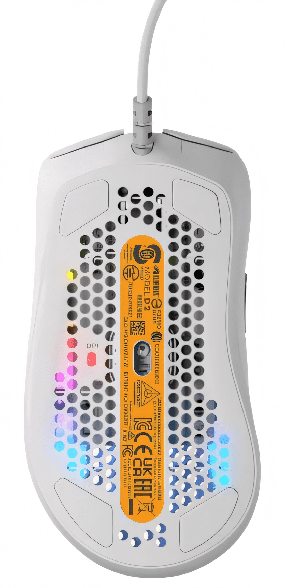 Glorious Model D2 GLO-MS-DV2-MW Kablolu Mat Beyaz Oyuncu Mouse