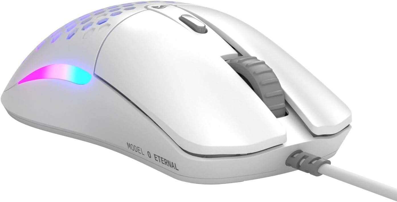 Glorious Model O Eternal GLO-OE-W-WHT Beyaz RGB Optik Kablolu Oyuncu Mouse