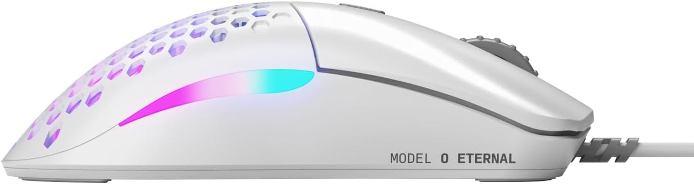Glorious Model O Eternal GLO-OE-W-WHT Beyaz RGB Optik Kablolu Oyuncu Mouse
