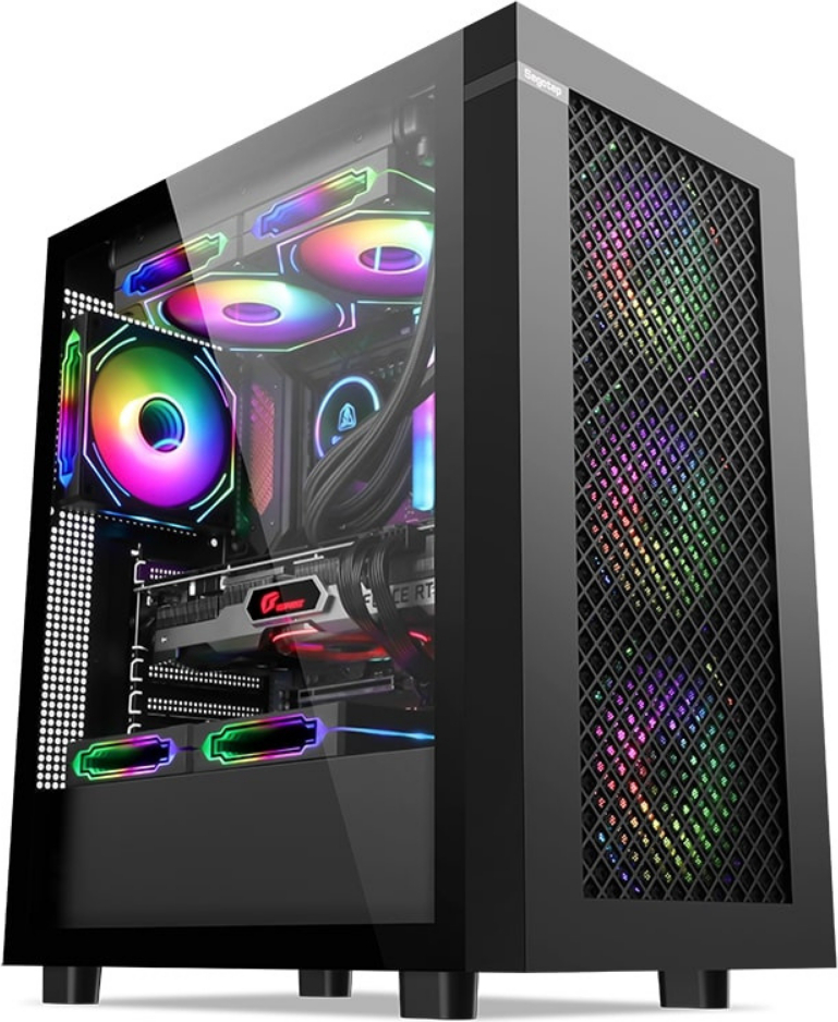 Segotep Endura 1 Siyah 750W 80+ Bronze PCIE 5.0 Midi Tower Gaming Kasa