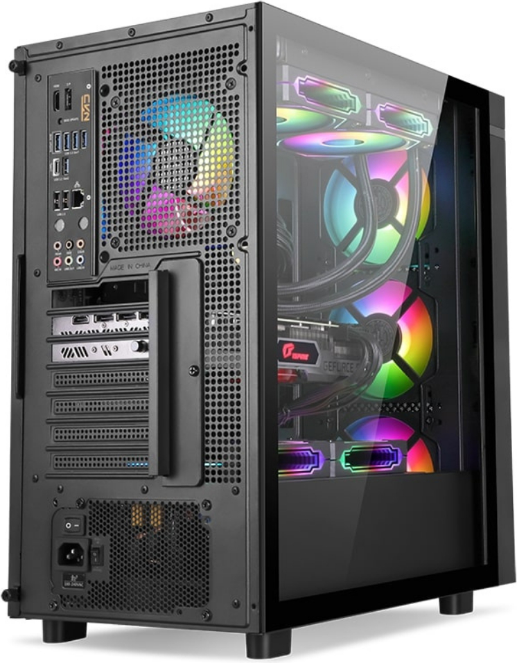 Segotep Endura 1 Siyah 750W 80+ Bronze PCIE 5.0 Midi Tower Gaming Kasa
