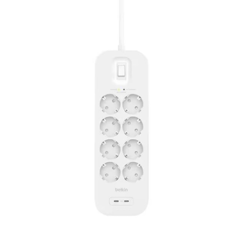 Belkin SRB004 2M 8`li Akım Korumalı Priz