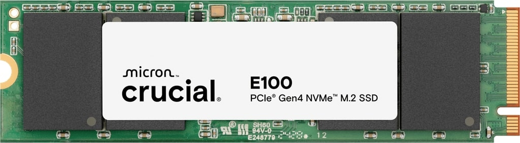 Crucial E100 CT1000E100SSD8 1TB Gen4x4 5000/4500MB/sn NVMe PCIe M.2 SSD