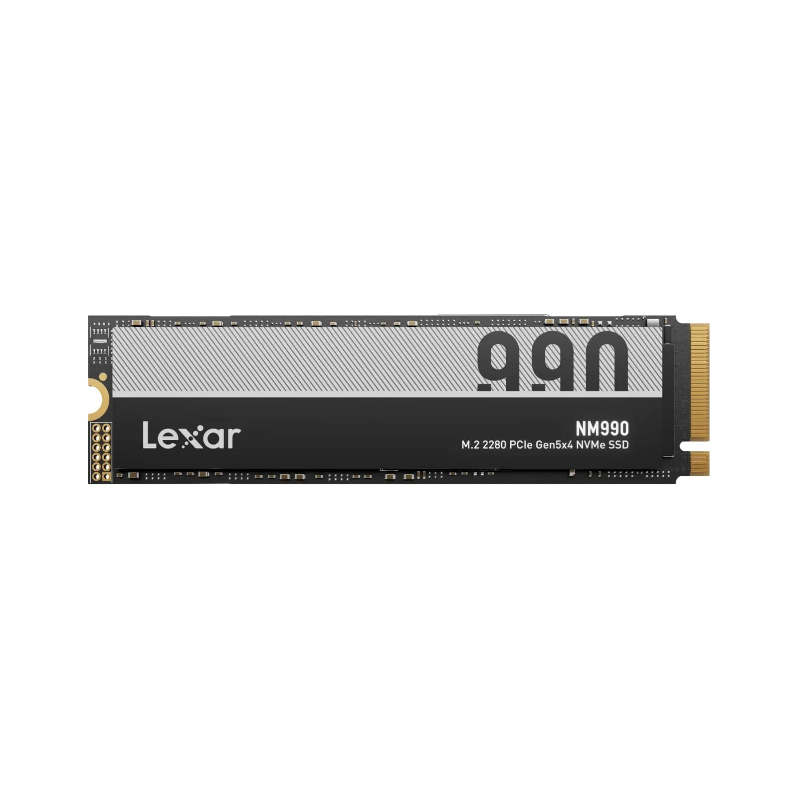 Lexar NM990 1TB Gen5x4 14000/7500/sn NVMe PCIe M.2 SSD (LNM990X001T-RNNNG)