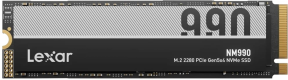 Lexar NM990 4TB Gen5 14000/11000/sn NVMe PCIe M.2 SSD (LNM990X004T-RNNNG)