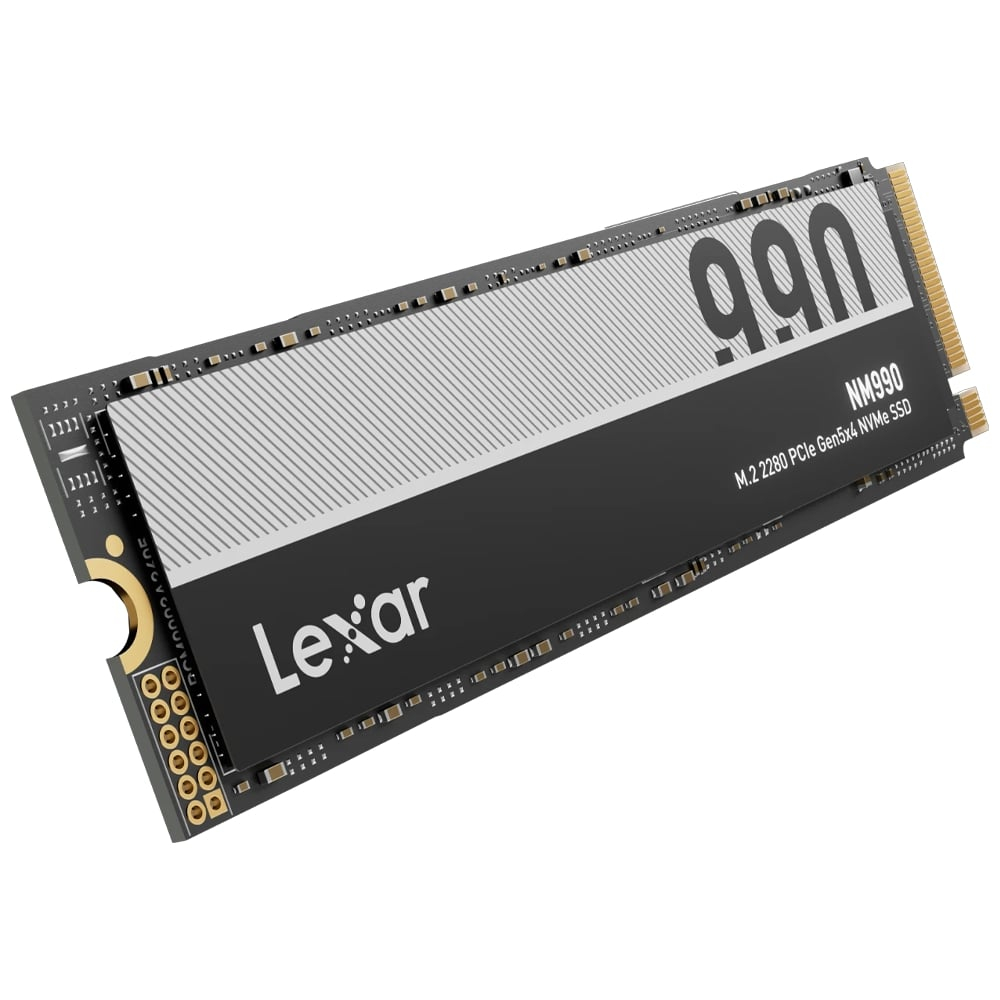 Lexar NM990 4TB Gen5 14000/11000/sn NVMe PCIe M.2 SSD (LNM990X004T-RNNNG)