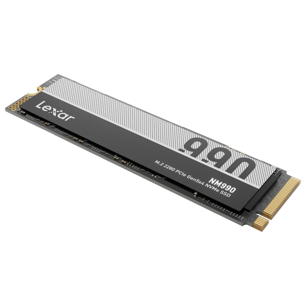 Lexar NM990 4TB Gen5 14000/11000/sn NVMe PCIe M.2 SSD (LNM990X004T-RNNNG)