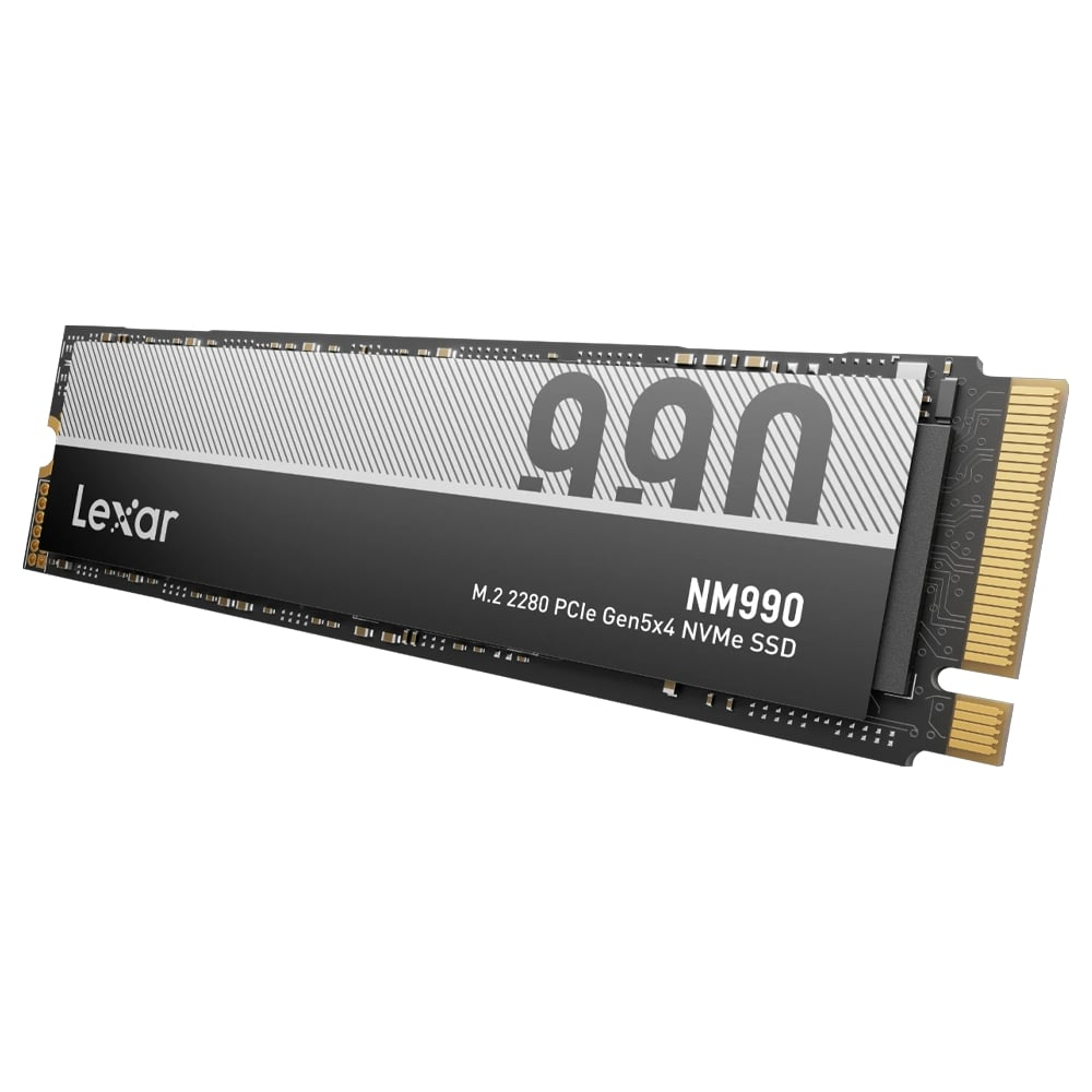 Lexar NM990 4TB Gen5 14000/11000/sn NVMe PCIe M.2 SSD (LNM990X004T-RNNNG)