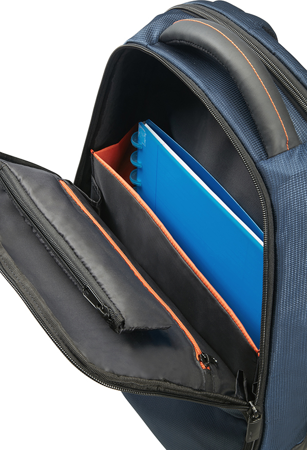 Samsonite 16N-01-004 Qibyte 14.1″ Mavi Notebook Sırt Çantası