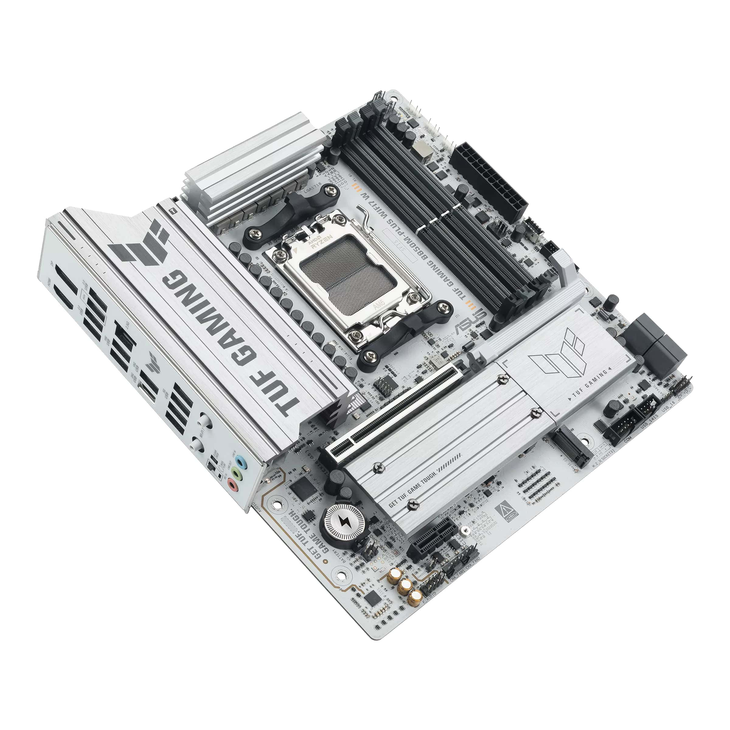 ASUS TUF B850M-PLUS WIFI7 W AM5 DDR5 8000+(OC) MHz mATX Gaming (Oyuncu) Anakart