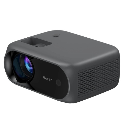 Havit PJ221 Wifi Taşınabilir Ev Sineması Akıllı Prjeksiyon Cihazı 720P HD Siyah