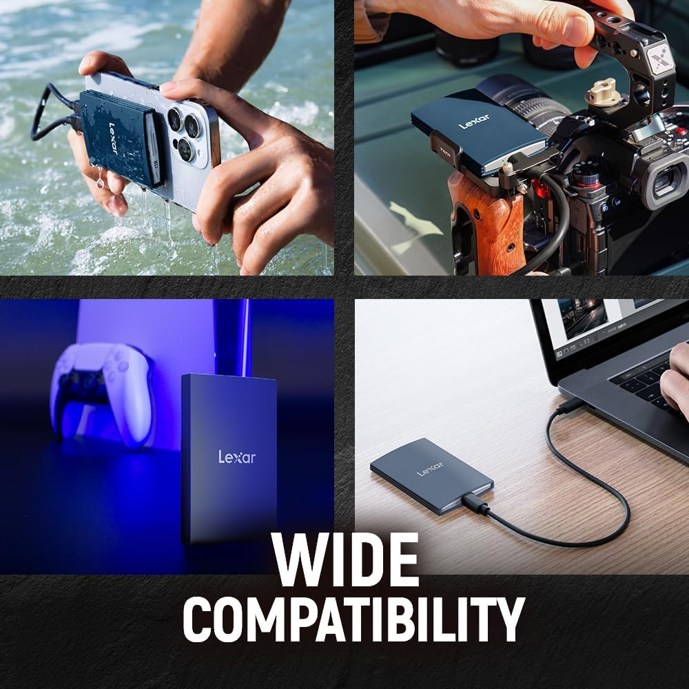 Lexar 2TB LAR700X002T-RNBNG EXT.SSD USB3.2  2000MB/ 2000MB/s  SSD Disk